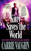 book cover for Kitty Saves the World