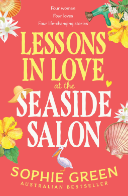book cover for Lessons in Love at the Seaside Salon