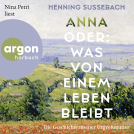 Buchcover für Anna oder: Was von einem Leben bleibt