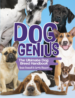 book cover for Dog Genius: The Ultimate Dog Breed Handbook