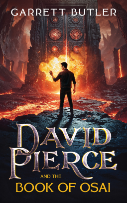 book cover for David Pierce And The Book Of Osai