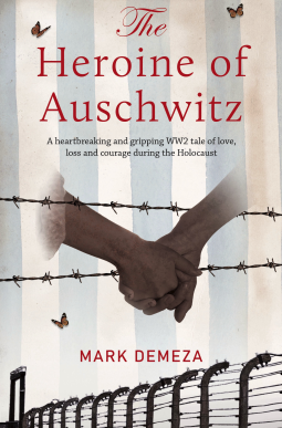 book cover for The Heroine of Auschwitz