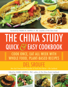 book cover for The China Study Quick & Easy Cookbook