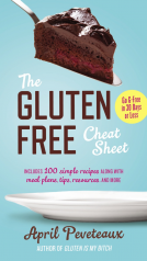 book cover for The Gluten-Free Cheat Sheet