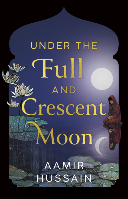 book cover for Under the Full and Crescent Moon