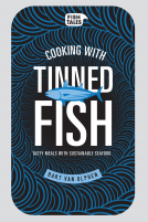 book cover for Cooking with tinned fish