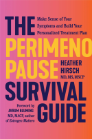 book cover for The Perimenopause Survival Guide