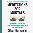 book cover for Meditations for Mortals