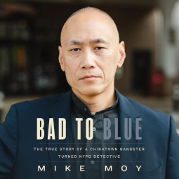 book cover for Bad to Blue