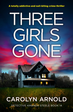 book cover for Three Girls Gone (Detective Amanda Steele Book 14)