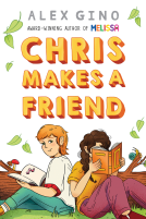 book cover for Chris Makes a Friend
