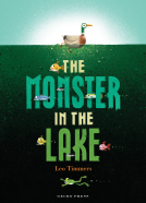 book cover for The Monster in the Lake
