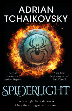 book cover for Spiderlight