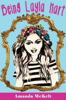 book cover for Being Layla Hart