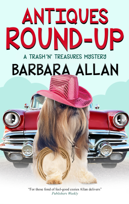 book cover for Antiques Round-Up