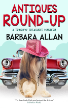 book cover for Antiques Round-Up