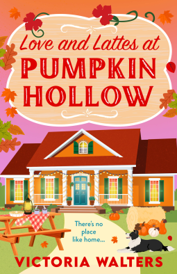 book cover for Love and Lattes at Pumpkin Hollow