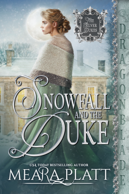 book cover for Snowfall and the Duke