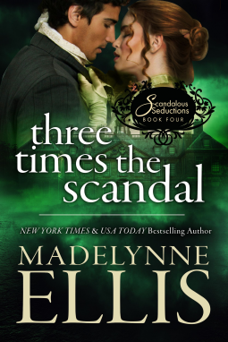 book cover for Three Times the Scandal