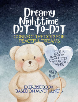 book cover for Dreamy Nighttime Dot-To-Dot