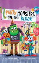 book cover for Party Monsters on the Block