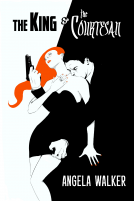 book cover for The King and the Courtesan