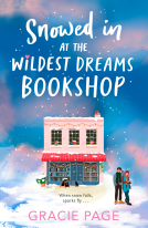 book cover for Snowed in at the Wildest Dreams Bookshop