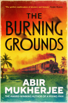 book cover for The Burning Grounds