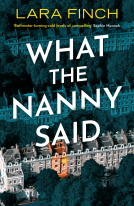 book cover for What The Nanny Said