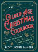 book cover for The Gilded Age Christmas Cookbook