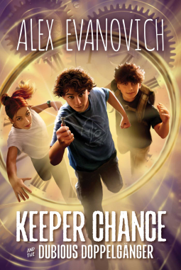 book cover for Keeper Chance and the Dubious Doppelgänger