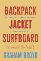 book cover for Backpack, Jacket, Surfboard