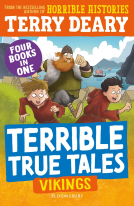 book cover for Terrible True Tales: Vikings