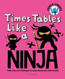 book cover for Times Tables Like a Ninja