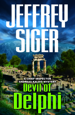 book cover for Devil of Delphi