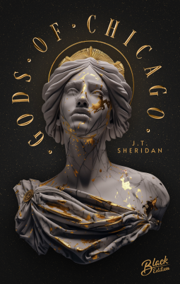 Buchcover für Gods of Chicago | Mit wunderschönem Farbschnitt