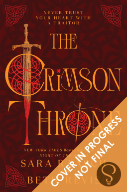 book cover for The Crimson Throne