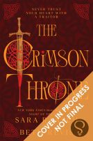 book cover for The Crimson Throne