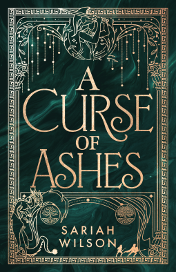 book cover for A Curse of Ashes