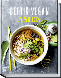 Buchcover für Deftig Vegan Asien