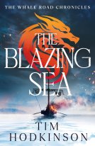book cover for The Blazing Sea