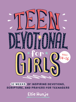 book cover for Teen Devotional for Girls Ages 14-16