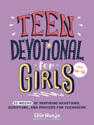 book cover for Teen Devotional for Girls Ages 14-16