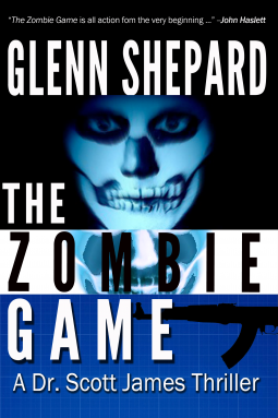 book cover for The Zombie Game