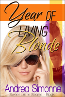 book cover for Year of Living Blonde