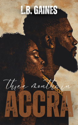 book cover for Three Months in Accra
