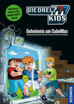 Buchcover für Die drei ??? Kids, Geheimnis um CubeMax