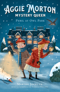 book cover for Aggie Morton, Mystery Queen: Peril at Owl Park