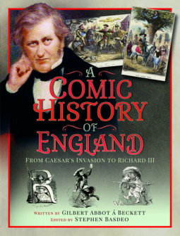 book cover for A Comic History of England