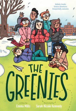 book cover for The Greenies